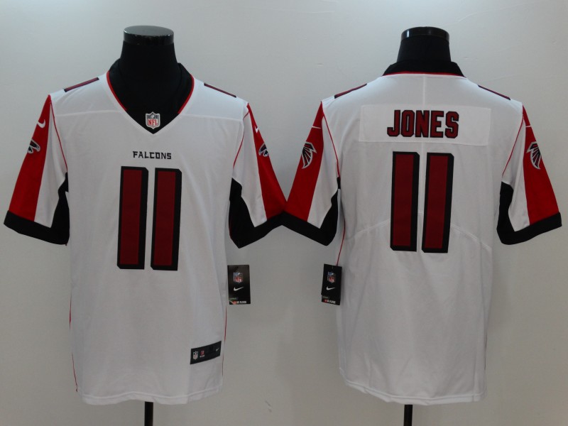 Men's Atlanta Falcons Julio Jones #11 White Jersey